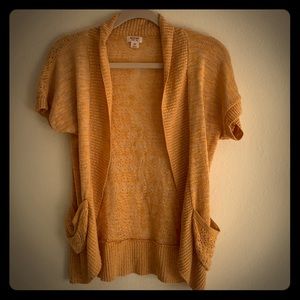 Short sleeve sweater